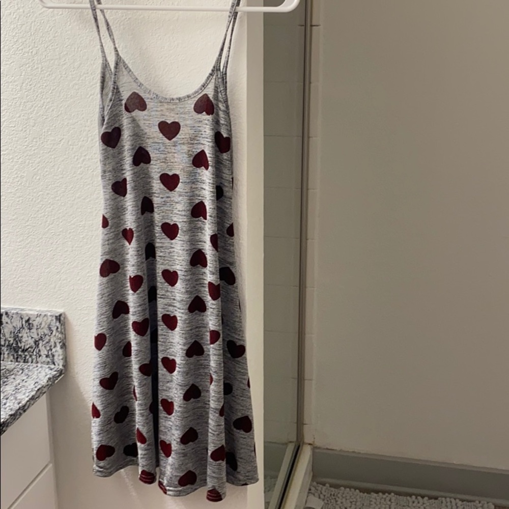 Dress with hearts